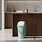 Basurero Plástico Tapa Vaivén Cocina Baño - Miniatura 1