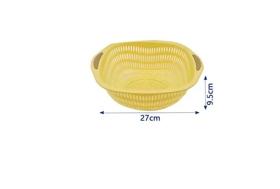 Colador Escurridor Plástico Cocina Frutas Verduras 27cm 2