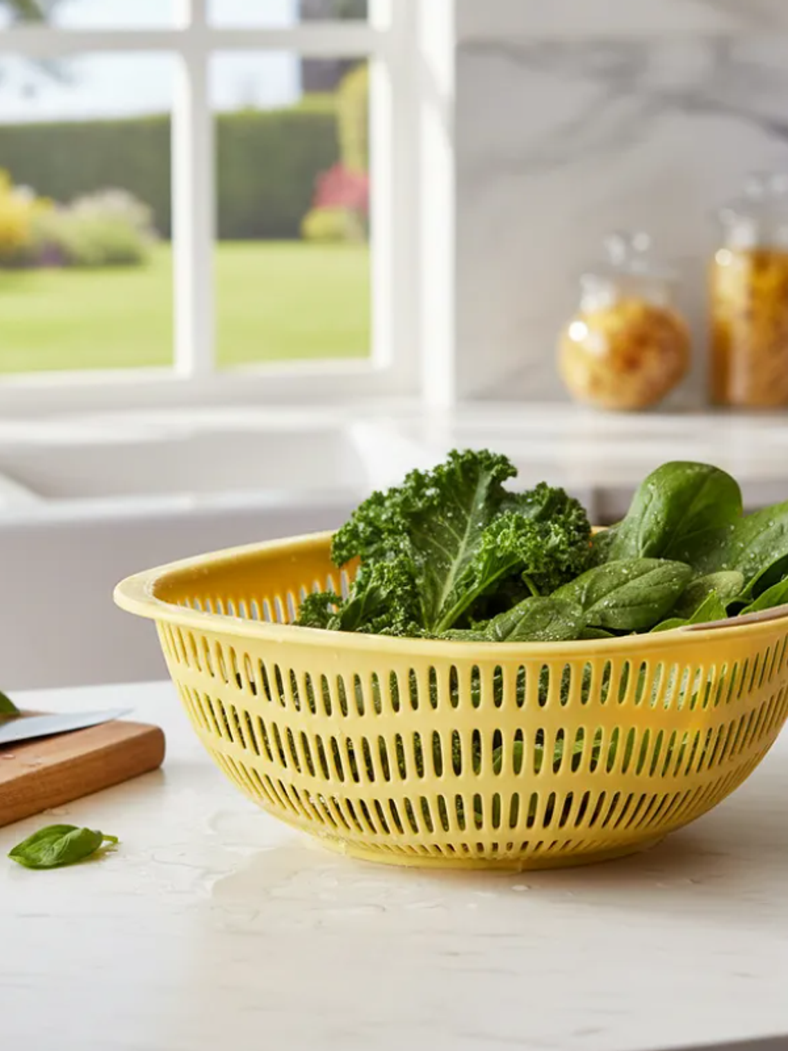 Colador Escurridor Plástico Cocina Frutas Verduras 27cm 4