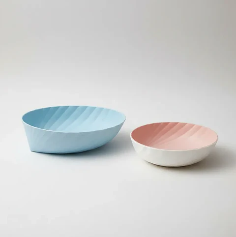 Fuente Bowl Plástico Frutero Ensaladera Diseño Moderno 27.5cm