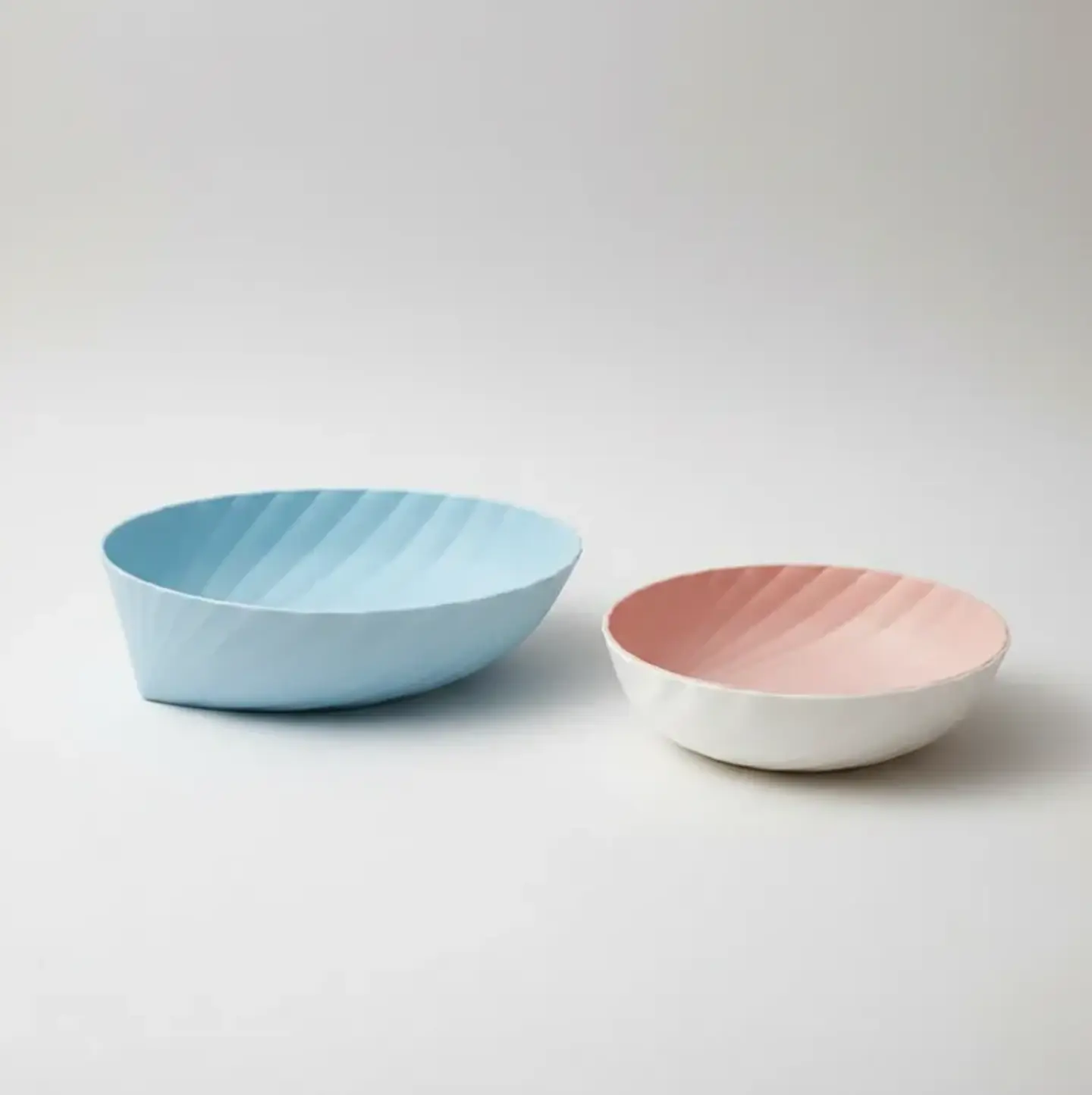 Fuente Bowl Plástico Frutero Ensaladera Diseño Moderno 27.5cm 2