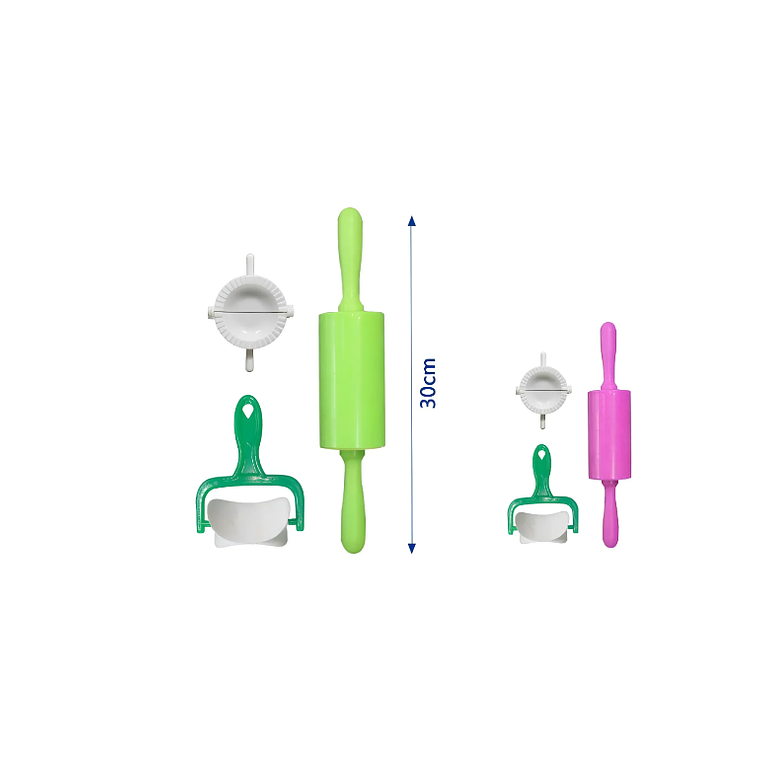 Set Repostería Usléro Cortador Molde Empanadas Plástico 3 Pzs 3