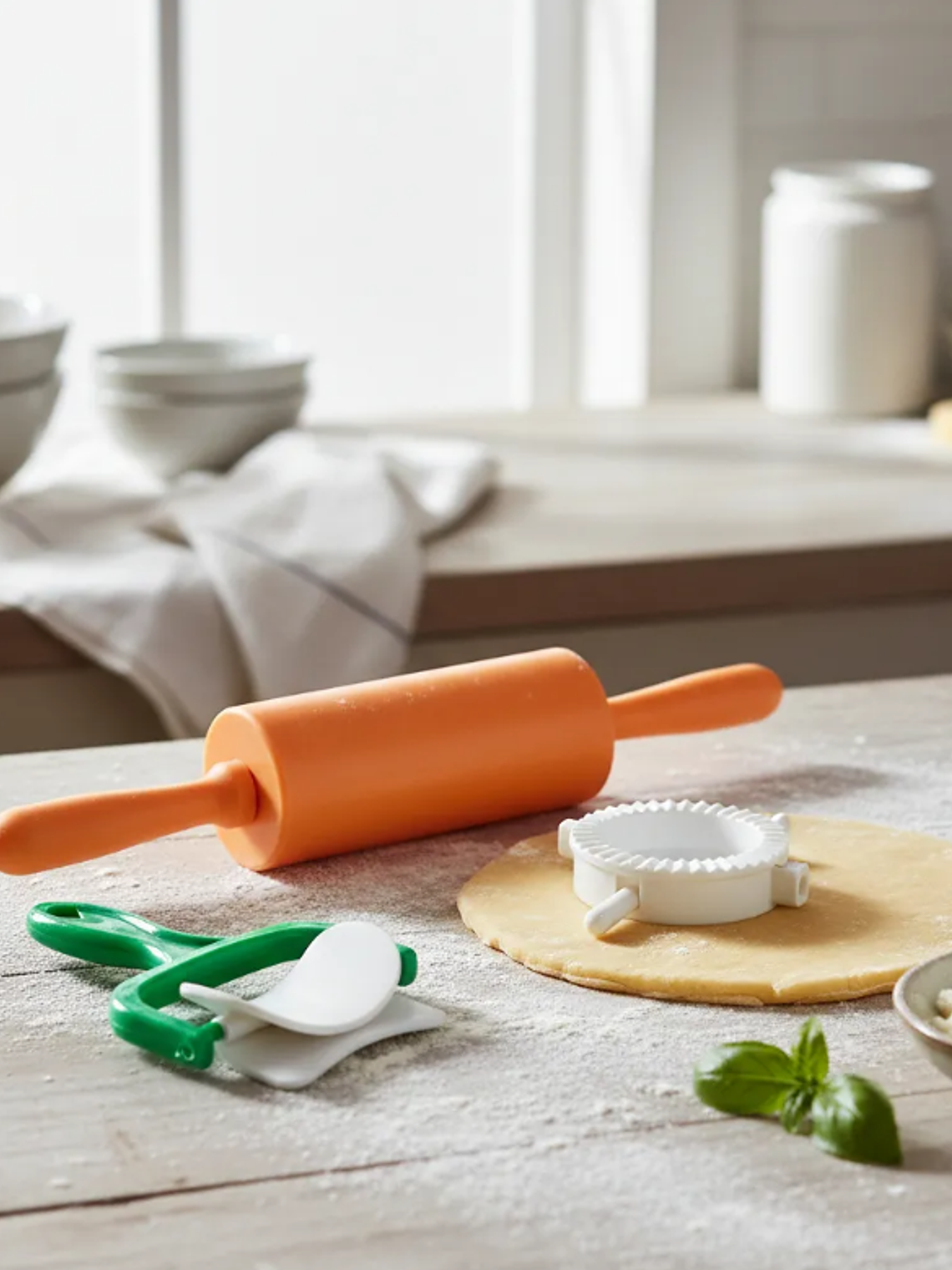 Set Repostería Usléro Cortador Molde Empanadas Plástico 3 Pzs 6