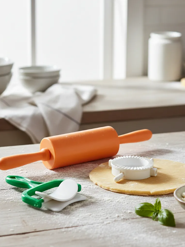 Set Repostería Usléro Cortador Molde Empanadas Plástico 3 Pzs 6