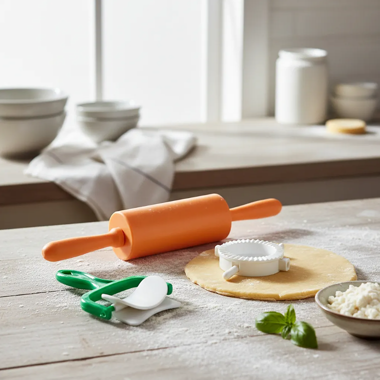 Set Repostería Usléro Cortador Molde Empanadas Plástico 3 Pzs 6