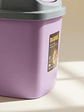 Basurero Plástico con Tapa Vaivén para Cocina Baño Oficina - Miniatura 5