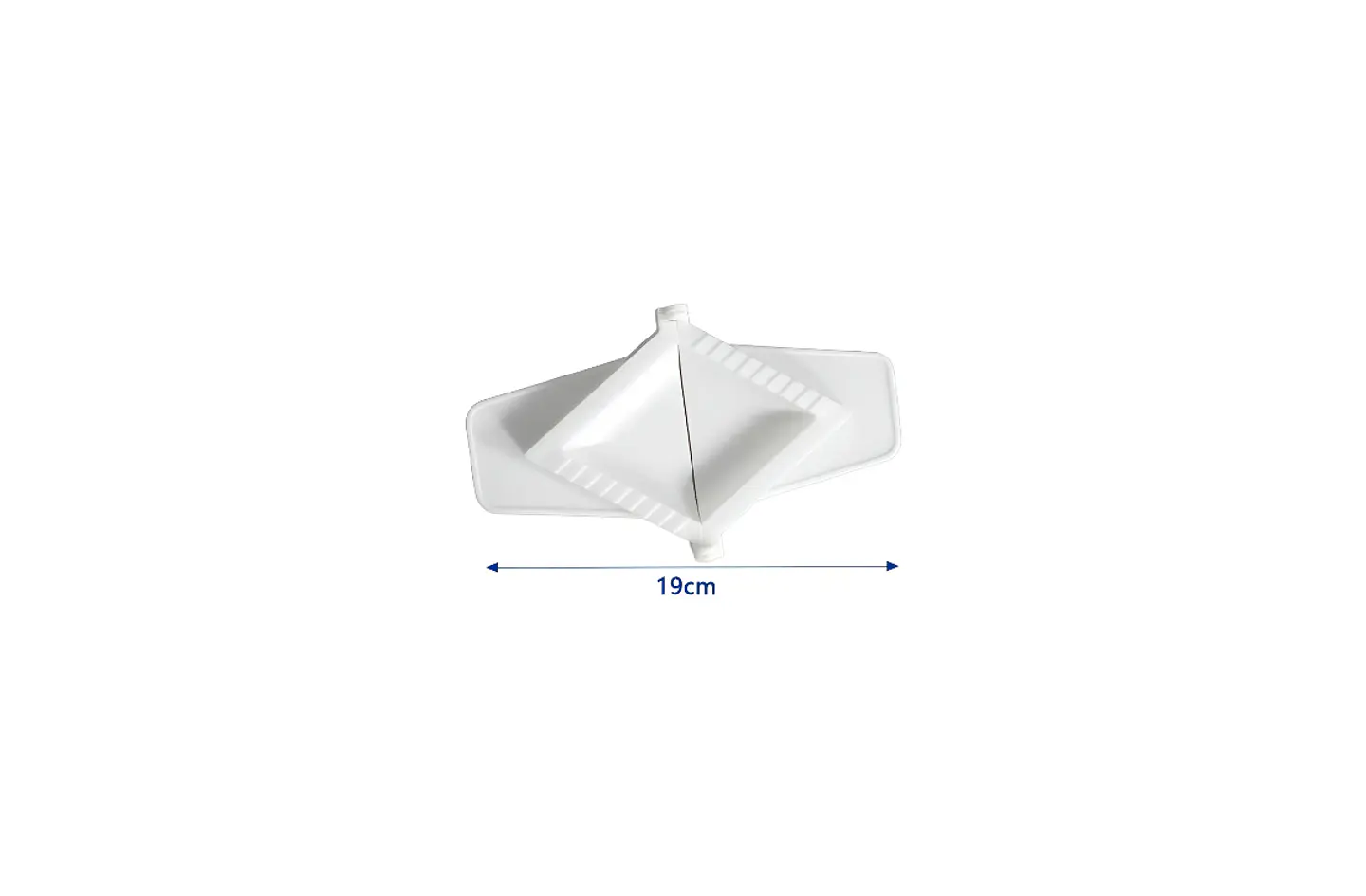Set 3 Moldes Plásticos Para Empanadas Forma De Rombo Cocina 3