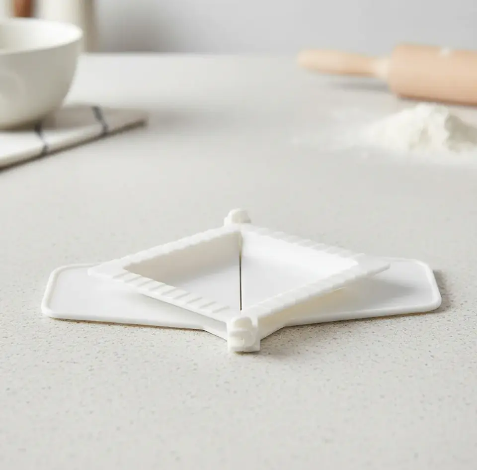 Set 3 Moldes Plásticos Para Empanadas Forma De Rombo Cocina 2