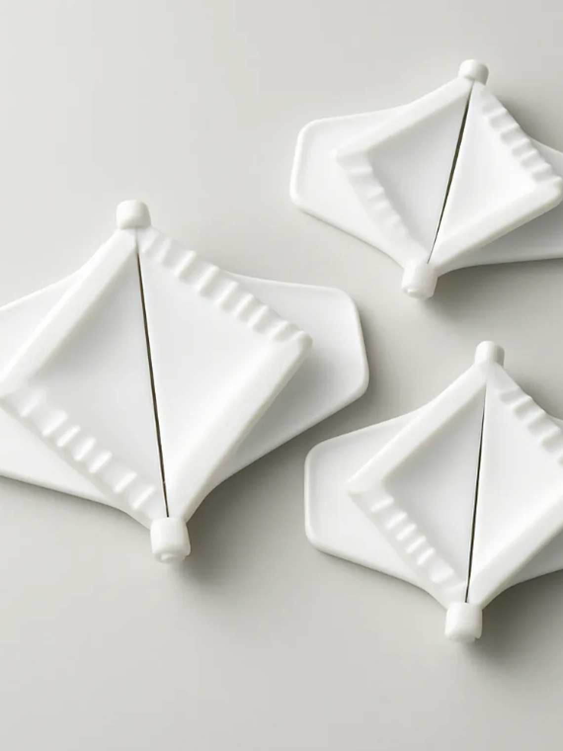 Set 3 Moldes Plásticos Para Empanadas Forma De Rombo Cocina 4