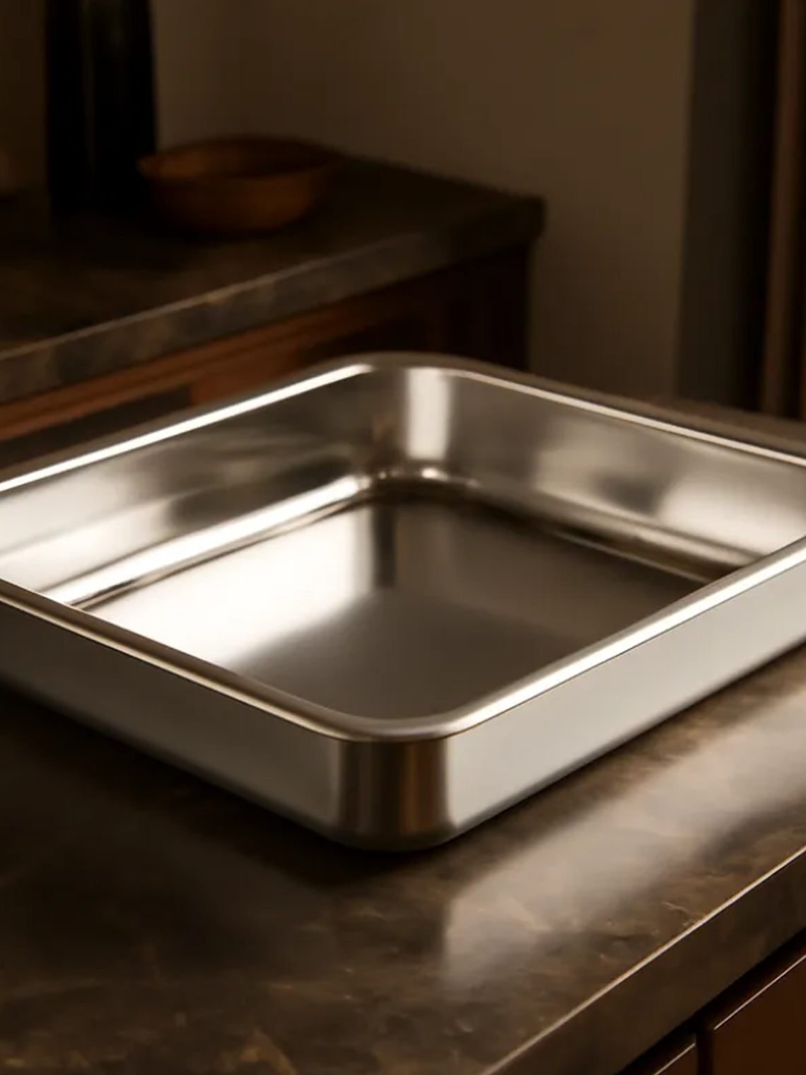 Bandeja Asadera Acero Inoxidable 60x40x7cm Rectangular 4