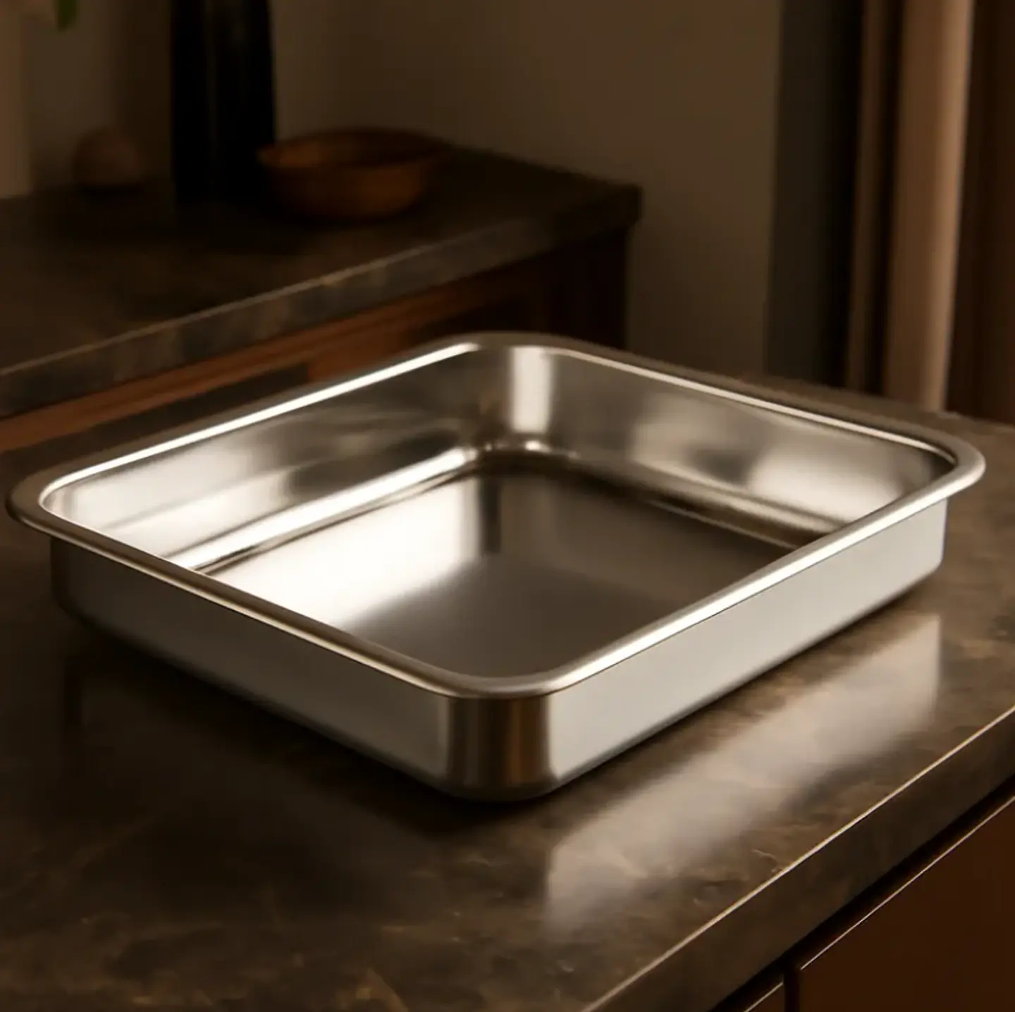 Bandeja Asadera Acero Inoxidable 60x40x7cm Rectangular 4