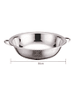 Colador Bowl Escurridor De Acero Inoxidable 30 Cm Con Asas - Miniatura 2