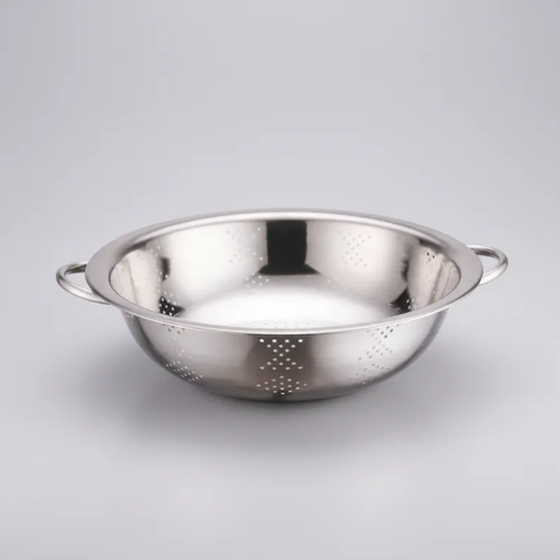Colador Bowl Escurridor De Acero Inoxidable 30 Cm Con Asas 3