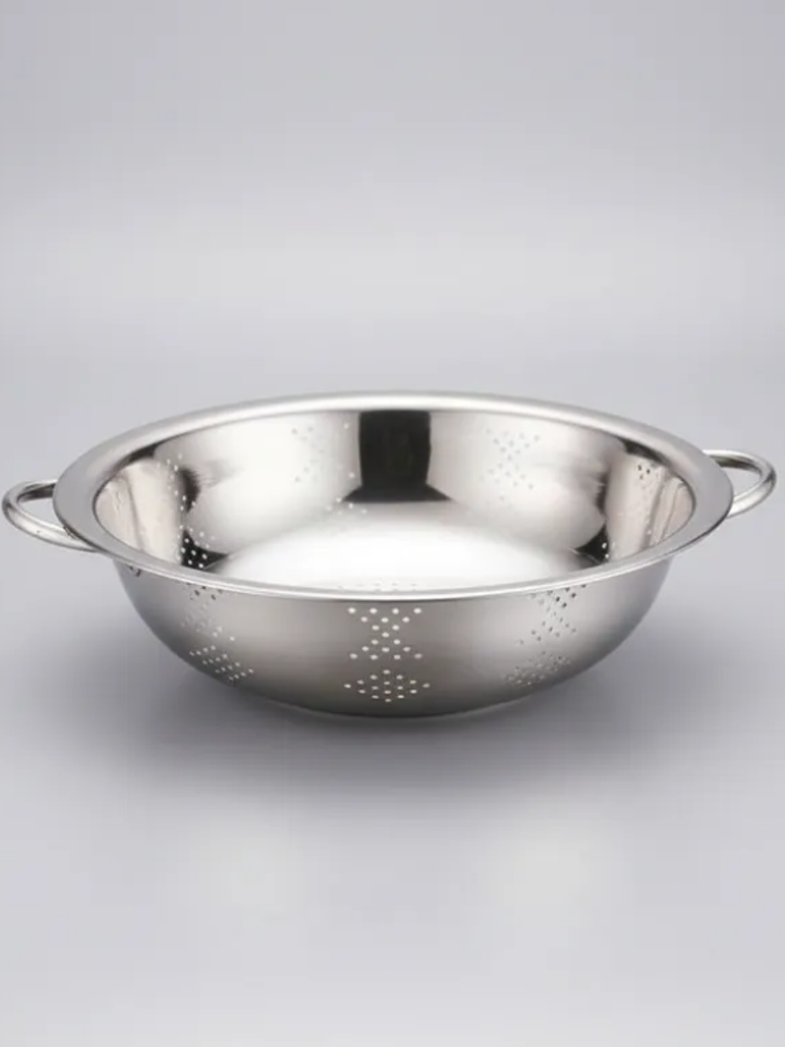 Colador De Acero Inoxidable 26cm Con Asas Cocina 3