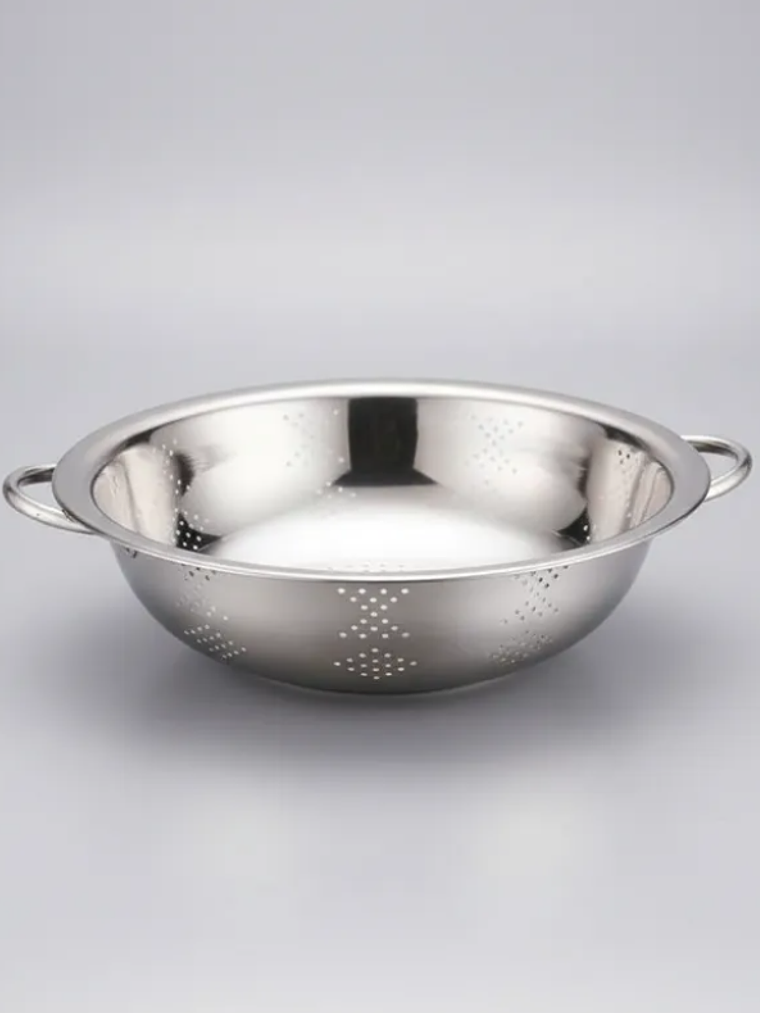 Colador Acero inoxidable 24 cm  3