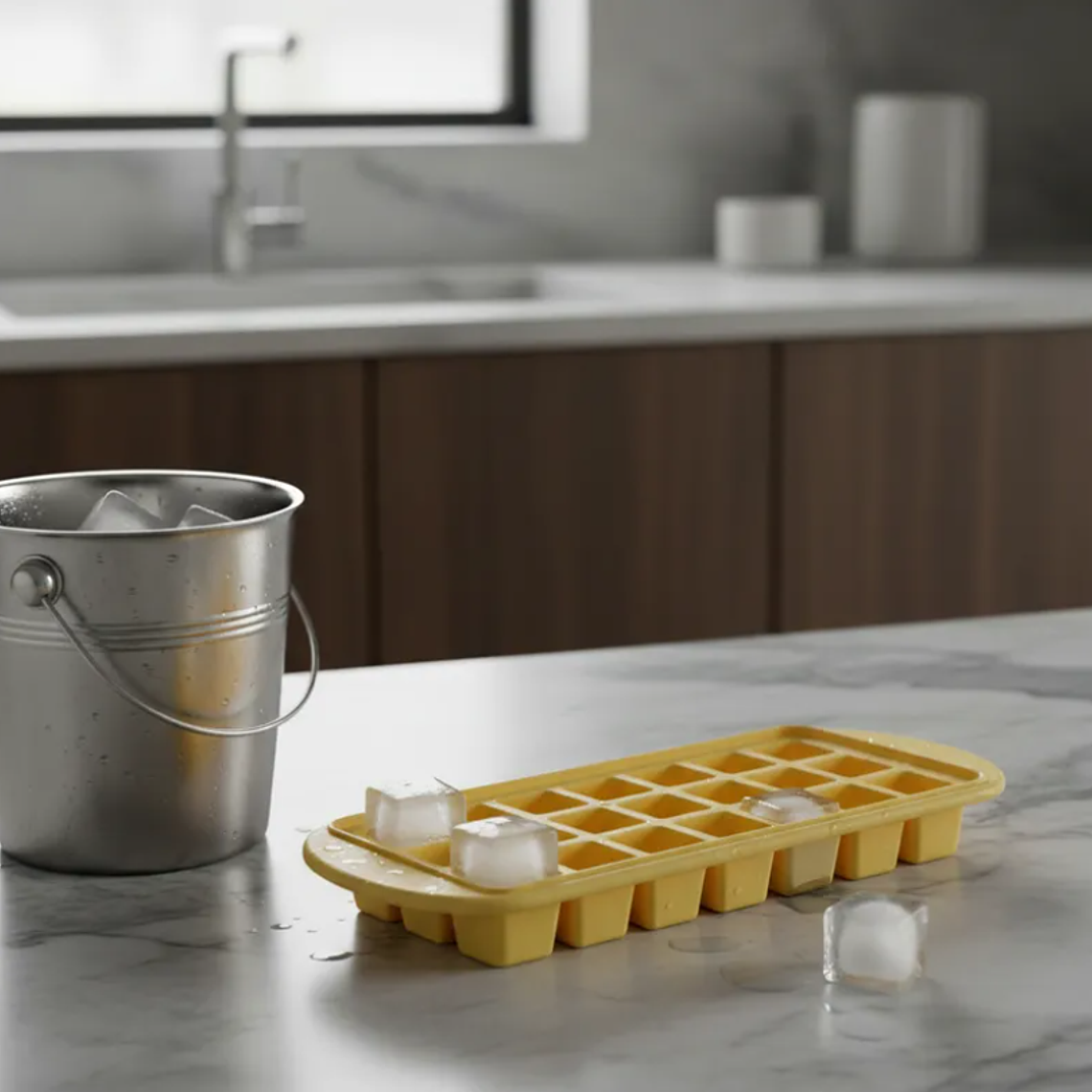  Cubetera de plástica 24 hielos 1