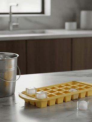  Cubetera de plástica 24 hielos