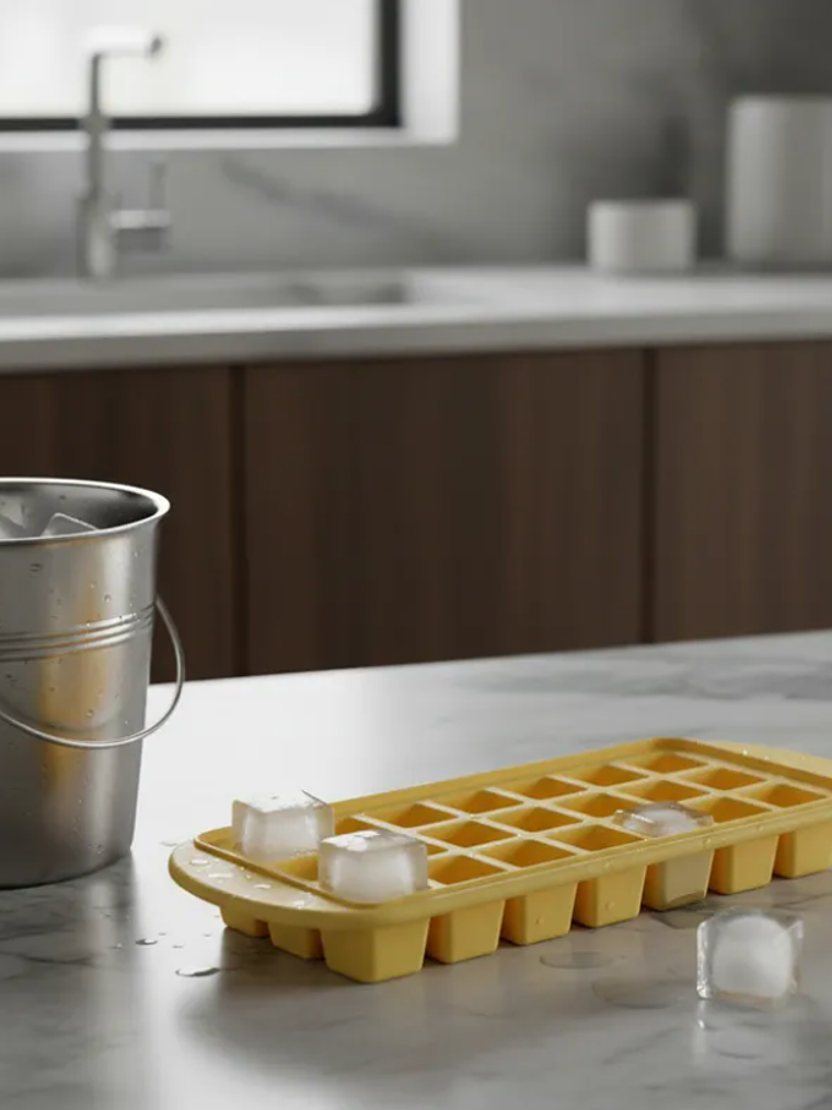  Cubetera de plástica 24 hielos 1