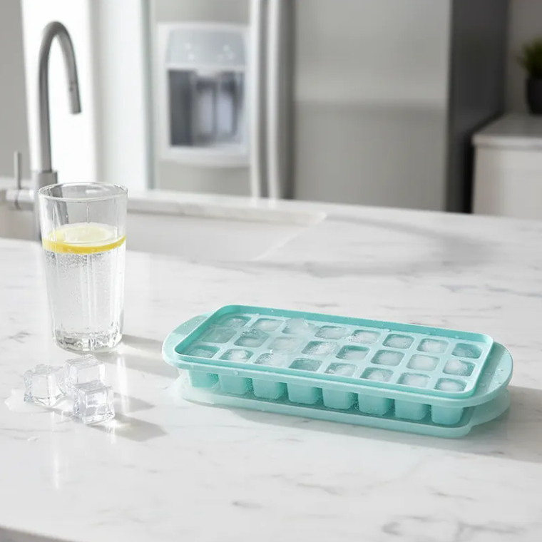  Cubetera de plástica 24 hielos 2