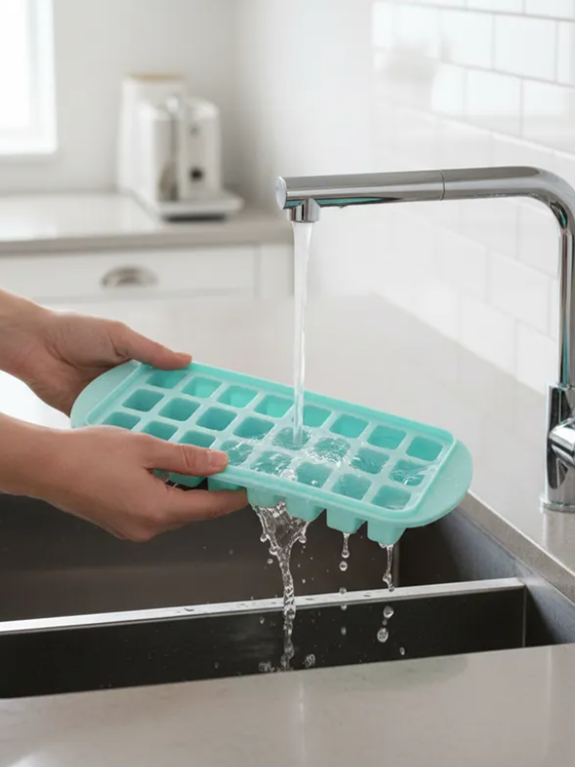  Cubetera de plástica 24 hielos 3