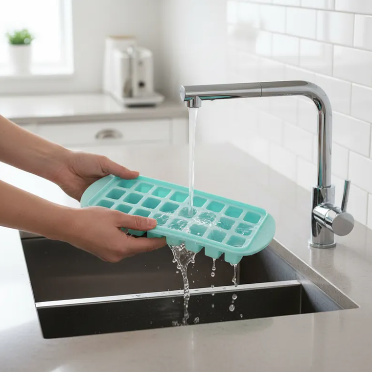  Cubetera de plástica 24 hielos 3