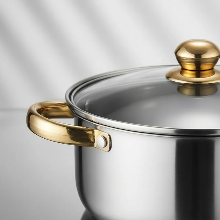 Set Ollas Acero Inoxidable 12 Piezas 5