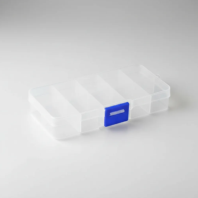 Caja Organizadora Plástica 10 Compartimentos 13x7cm 2