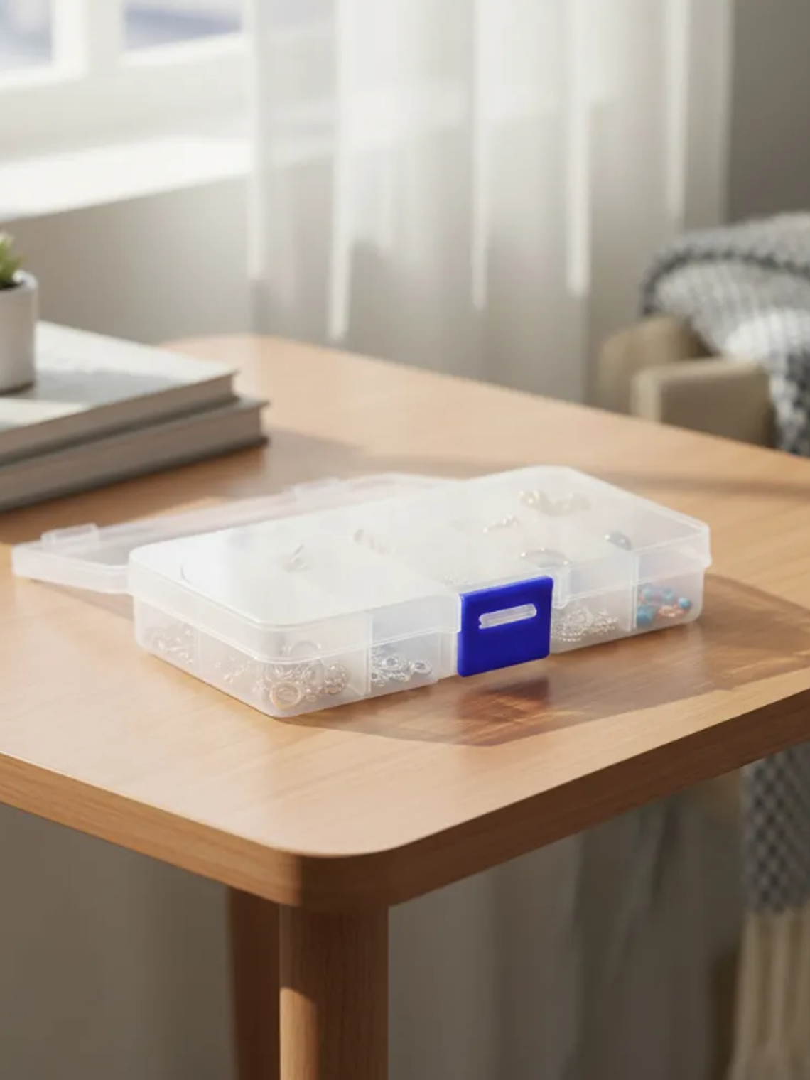 Caja Organizadora Plástica 10 Compartimentos 13x7cm 5