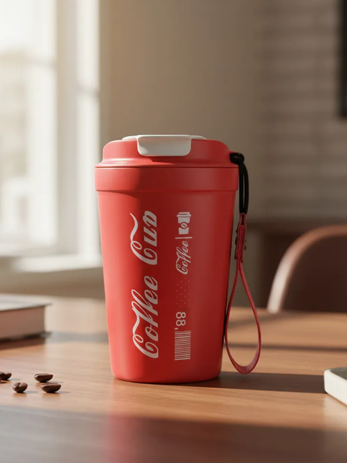 Vaso Mug Térmico Digital Con Termómetro Para Café 380ml 4