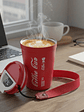 Vaso Mug Térmico Digital Con Termómetro Para Café 380ml - Miniatura 6