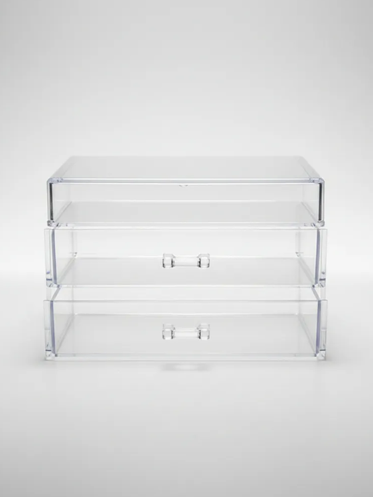 Organizador De Maquillaje Acrílico Transparente  1