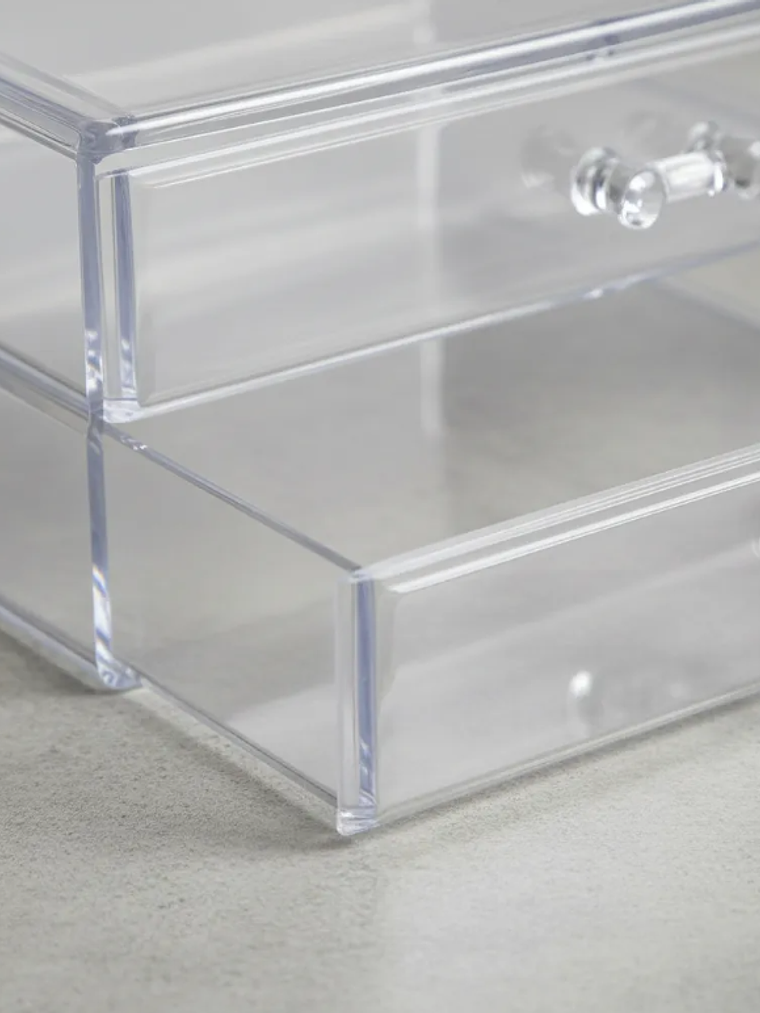 Organizador De Maquillaje Acrílico Transparente  5