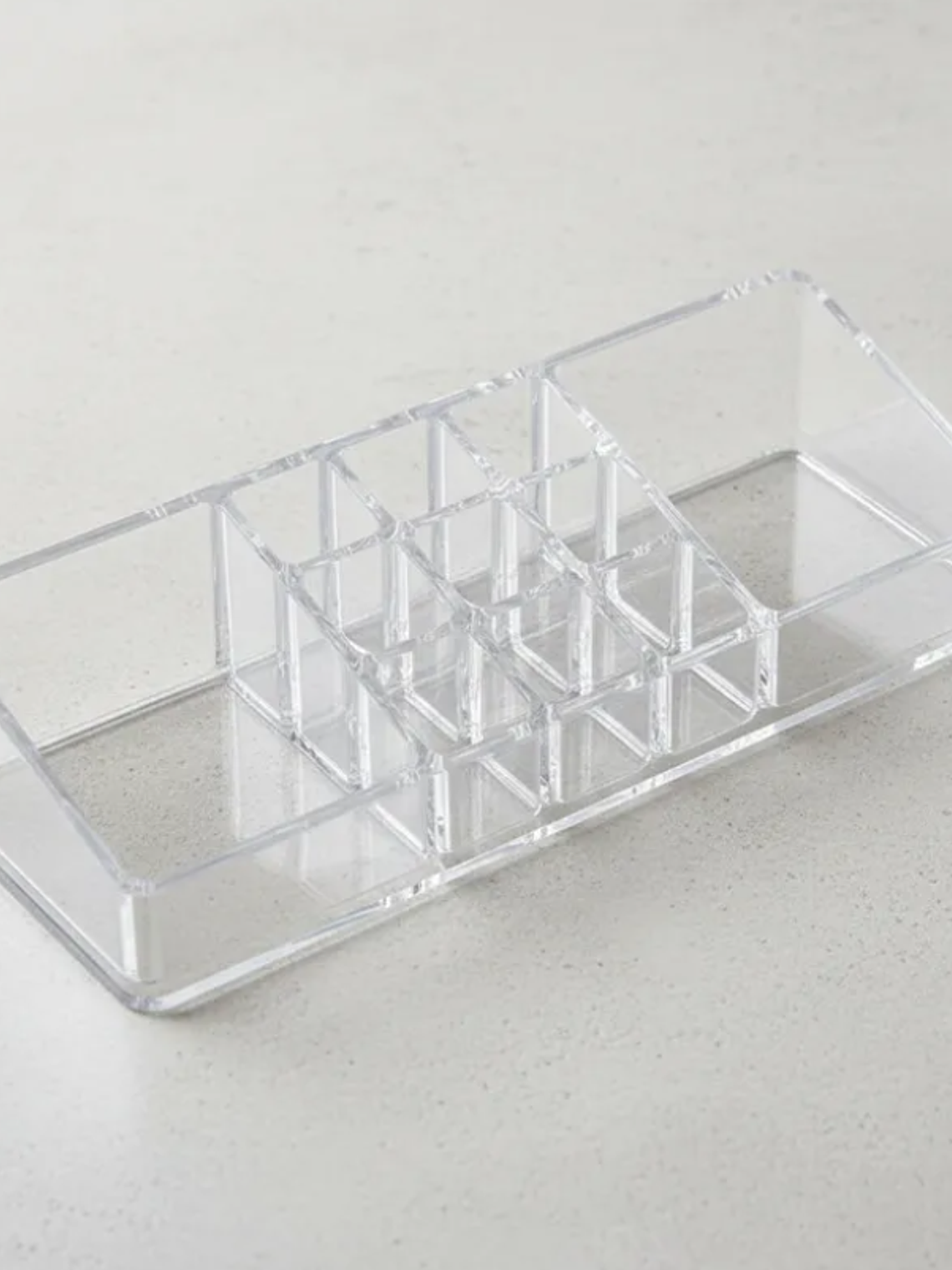 Organizador De Maquillaje Acrílico Transparente 23x15cm 6