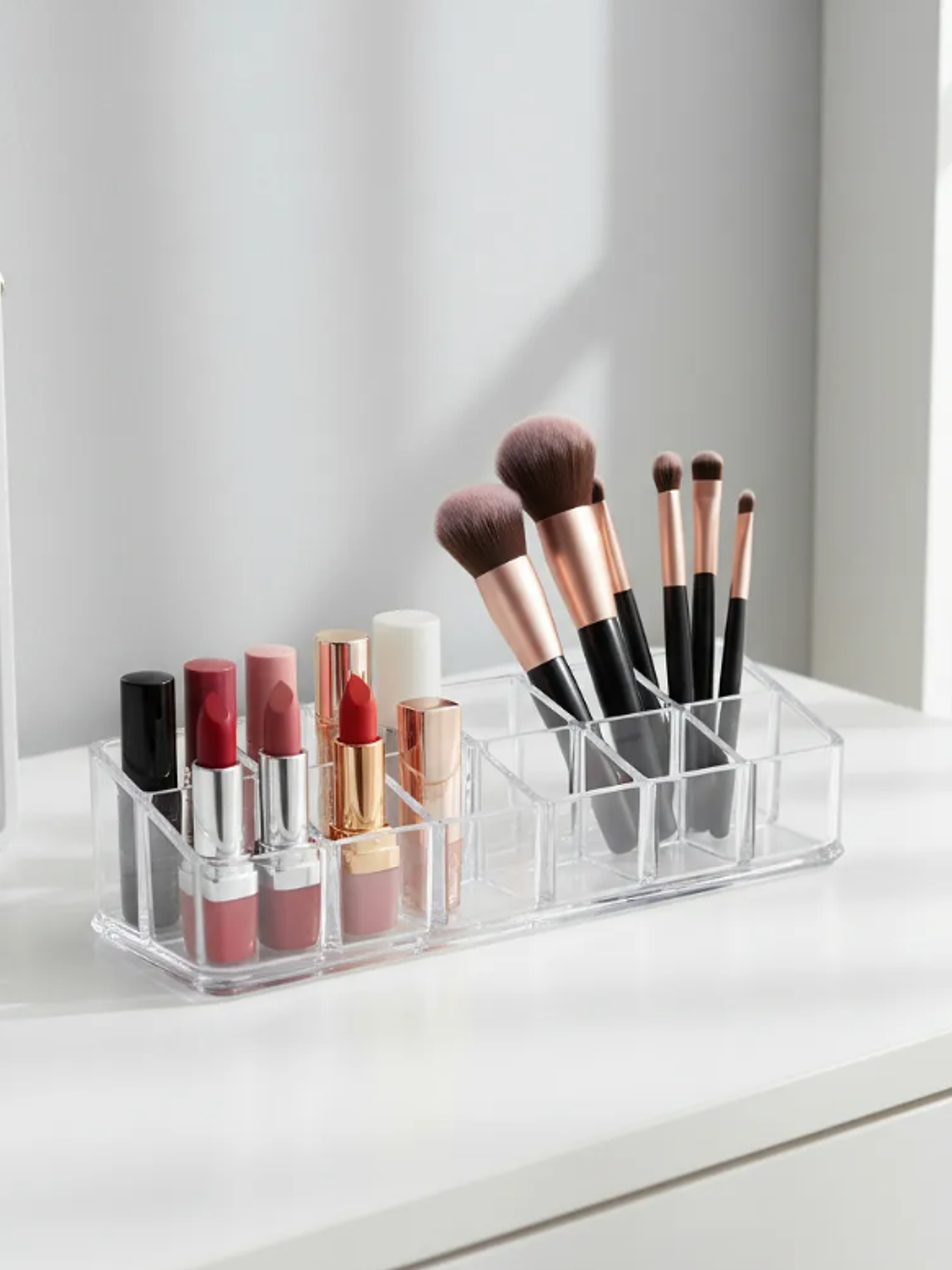 Organizador De Maquillaje Acrílico Para Labiales Cosméticos 3