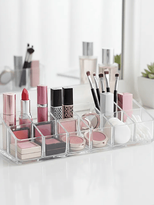 Organizador De Maquillaje Acrílico Para Labiales Cosméticos