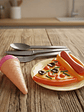Set De Comida Juguete Para Muñecas Pizza Helado Y Cubiertos - Miniatura 4