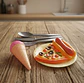 Set De Comida Juguete Para Muñecas Pizza Helado Y Cubiertos - Miniatura 4