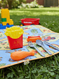 Set Juguete Comida Rápida con Cubiertos para Niños - Miniatura 1