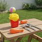 Set Juguete Comida Rápida con Cubiertos para Niños - Miniatura 4