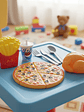 Set De Comida Rápida De Juguete Pizza Pollo Y Papas Fritas - Miniatura 3