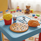 Set De Comida Rápida De Juguete Pizza Pollo Y Papas Fritas - Miniatura 3