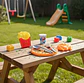 Set De Comida Rápida De Juguete Pizza Pollo Y Papas Fritas - Miniatura 4