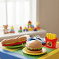Set de Comida Juguete Hamburguesa Papas y Cubiertos - Miniatura 1