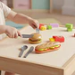 Set de Comida Juguete Hamburguesa Papas y Cubiertos - Miniatura 4