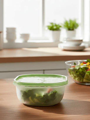 Contenedor Hermético Plástico 16.5x7.8cm