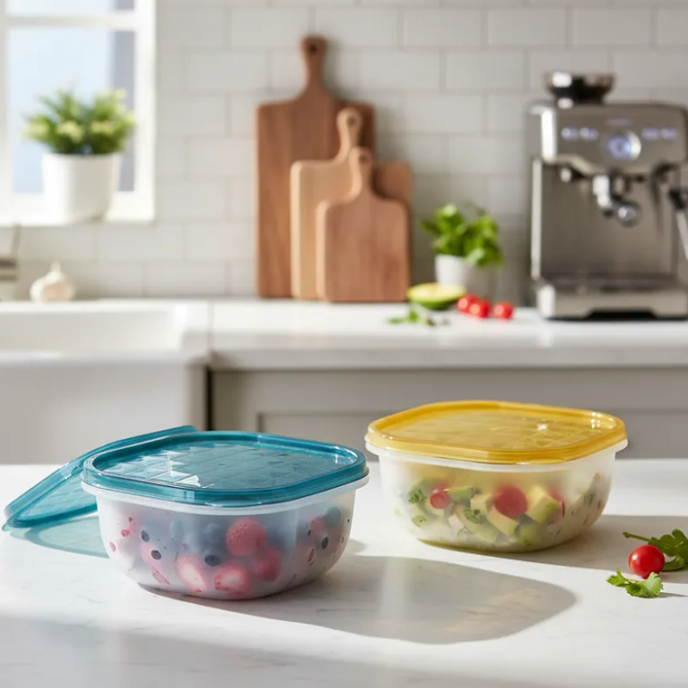 Contenedor Hermético Plástico 16.5x7.8cm 1