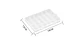 Caja Organizadora Plástica 24 Compartimentos 19x13cm - Miniatura 2