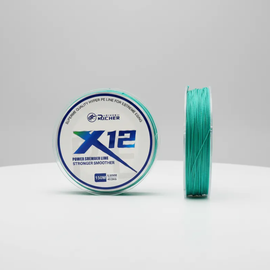 Línea de Pesca Trenzada  X12 150m 0.50mm 4