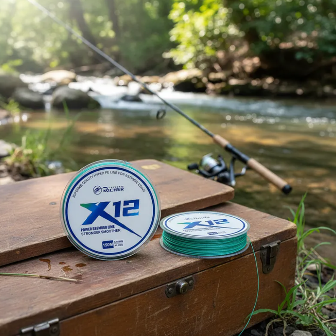 Línea de Pesca Trenzada  X12 150m 0.50mm 3