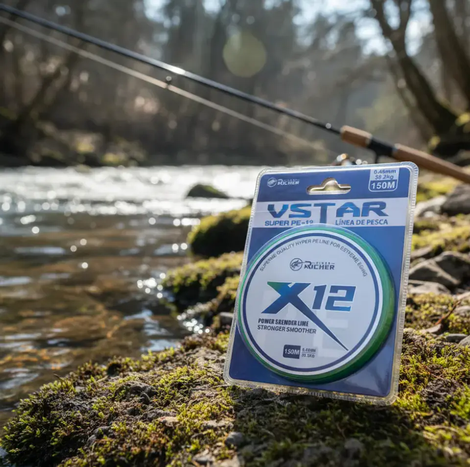 Línea De Pesca Trenzada X12 150m 0.45mm 5
